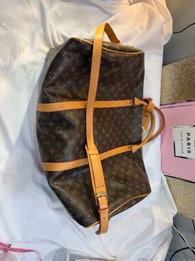 Lv brown Monogram Keepall Duffel Bag